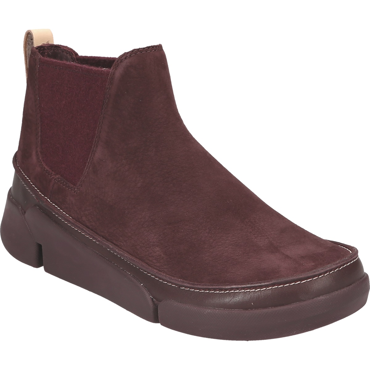 clarks tri poppy nubuck ankle boots