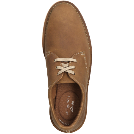 clarks forge vibe dark brown leather