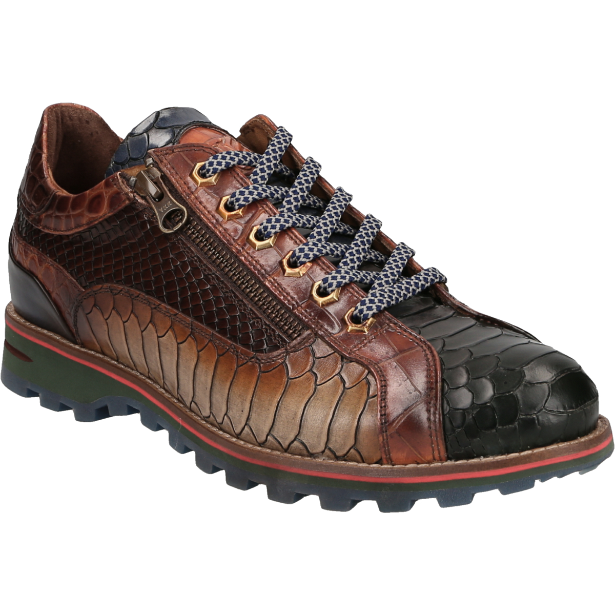 Lorenzi 9634 Sneaker Herrenschuhe in grün | Schuhe Lüke