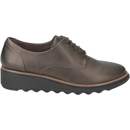 Clarks Sharon Noel 26162429 4 - Braun, metallic - Seitenansicht