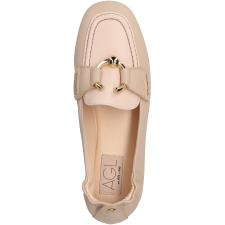 Attilio Giusti D834001 SHERYL MOC - Beige - Draufsicht