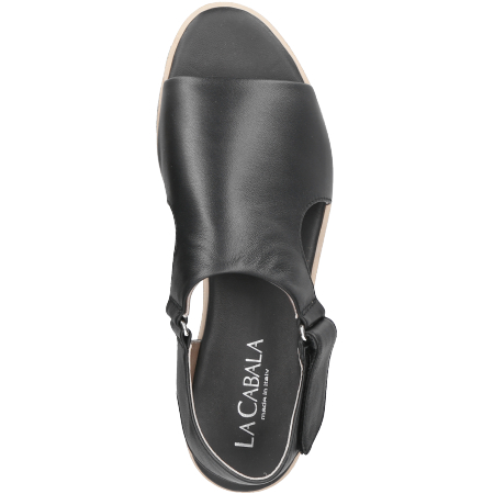 La Cabala L608222 SANDAL - Schwarz - Draufsicht