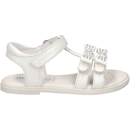 Geox SANDAL KARLY - Weiß - Seitenansicht