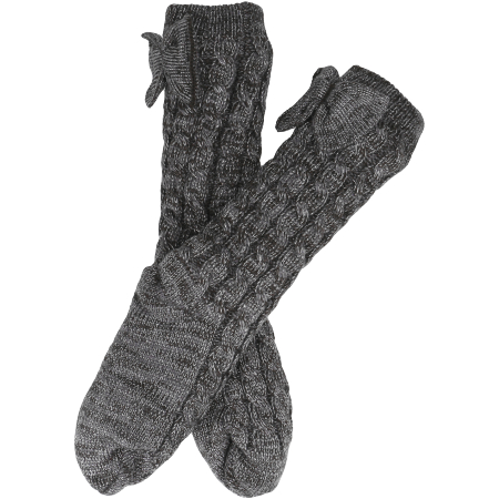 UGG australia LAILA BOW - Grau - Seitenansicht