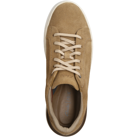 Clarks CourtLite Move - Beige - Draufsicht