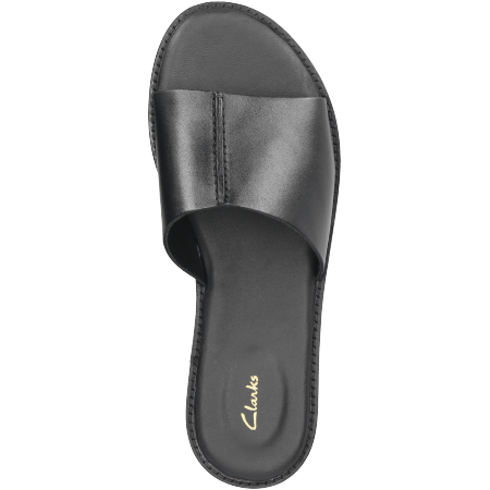Clarks Karsea Mule - Schwarz - Draufsicht
