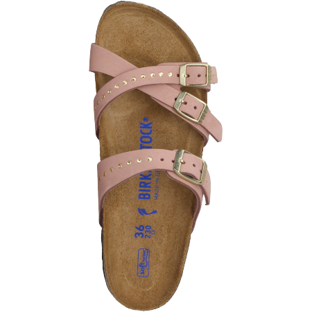 birkenstock FRANCA SOFTFUßBETT - Rose - Draufsicht