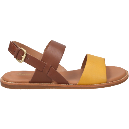 Clarks Karsea Strap 26171873 4 - Braun - Seitenansicht