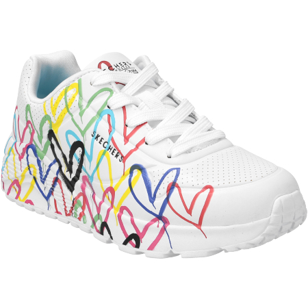 Skechers UNO LITESPREAD THE LOVE - Weiß,kombiniert - Hauptansicht