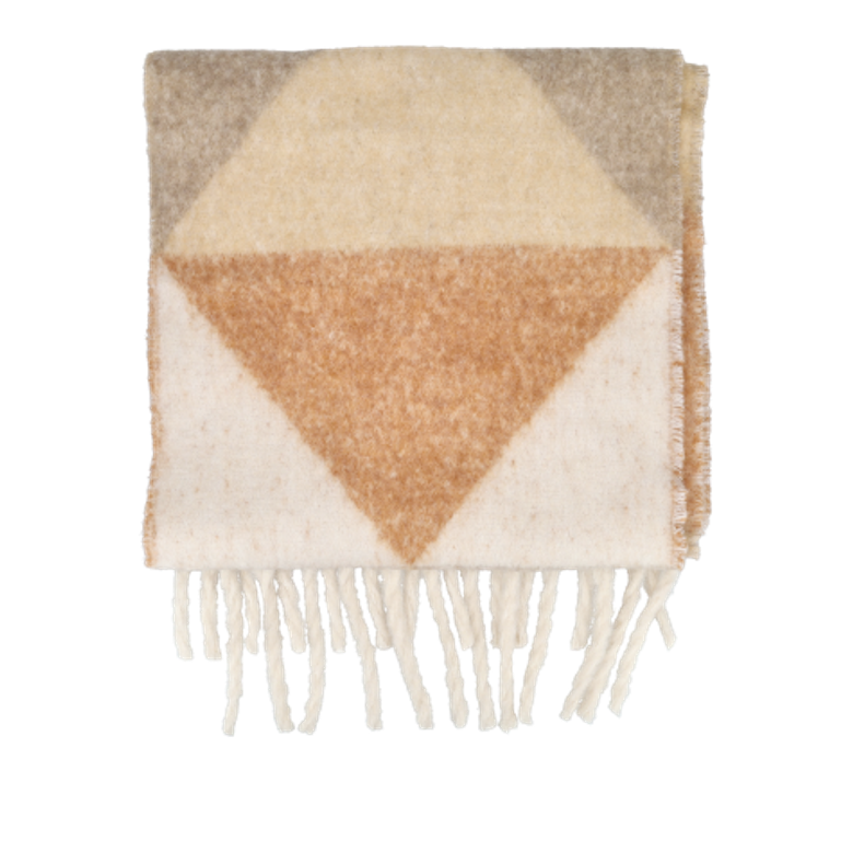 Hey Marly ANGLE SCARF  in beige