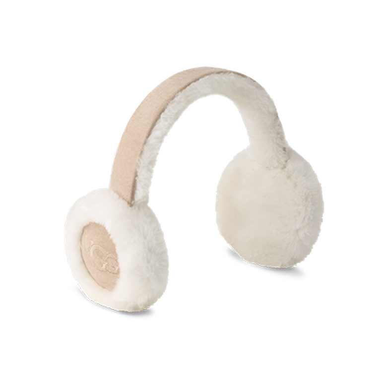UGG 20955-SAN SHEEPSKIN EMBROIDERY EARMUFF Mützen & Schals in beige