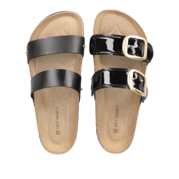 Hey Marly CITY GLOSS Schuh Accessoires in schwarz