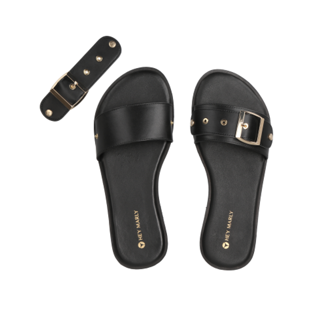 Hey Marly URBAN CLASSIC Schuh Accessoires in schwarz