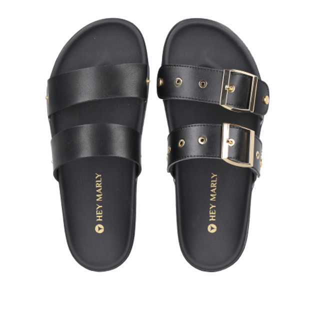 Hey Marly HM26-23BB-S URBAN CLASSIC black Schuh Accessoires in schwarz