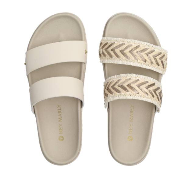 Hey Marly BEACH LINES Schuh Accessoires in beige