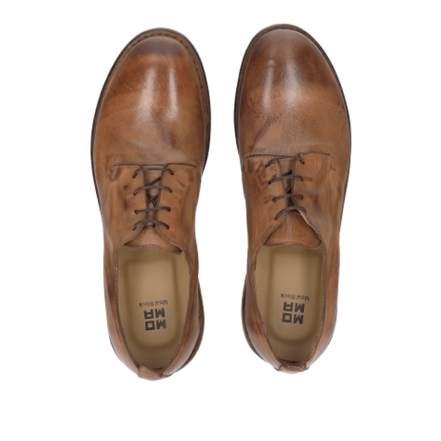 Moma 14501A-VIV VITELLO COCCO Schnürschuhe in braun