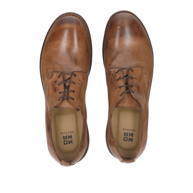 Moma 14501A-VIV VITELLO COCCO Schnürschuhe in braun