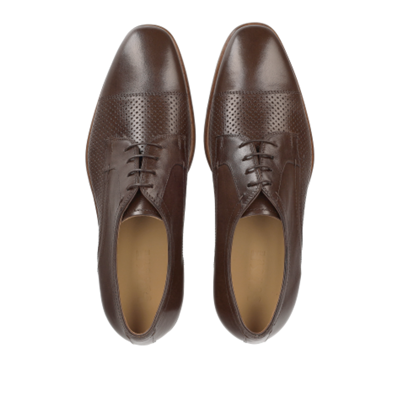 Lüke Schuhe 17604 Supreme 534 T.Moro Schnürschuhe in braun