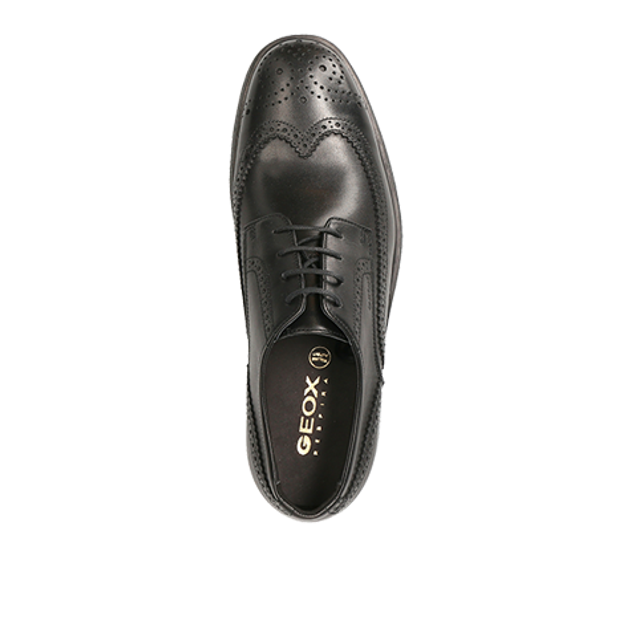 GEOX U34R2B 00043 C9999 DUBLIN Schnürschuhe in schwarz