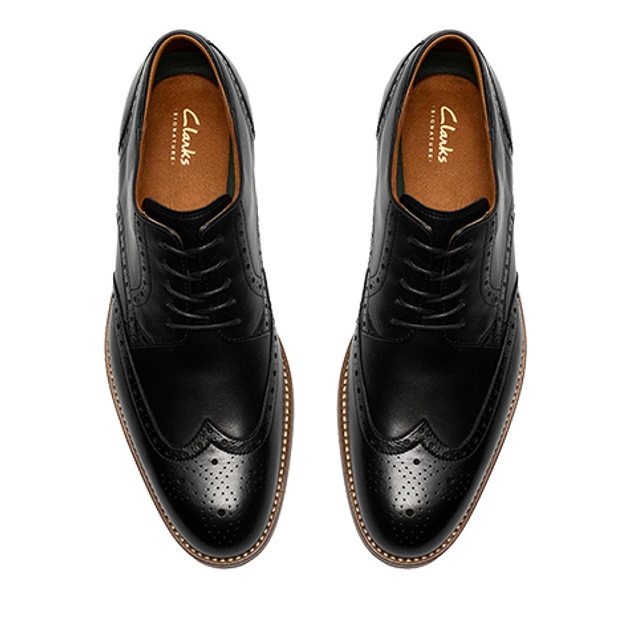 Clarks CraftRemi Tip 26186390 7 Schnürschuhe in schwarz