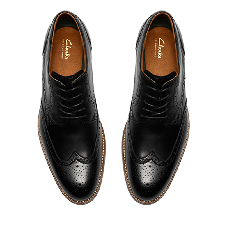 Clarks CraftRemi Tip 26186390 7 Schnürschuhe in schwarz
