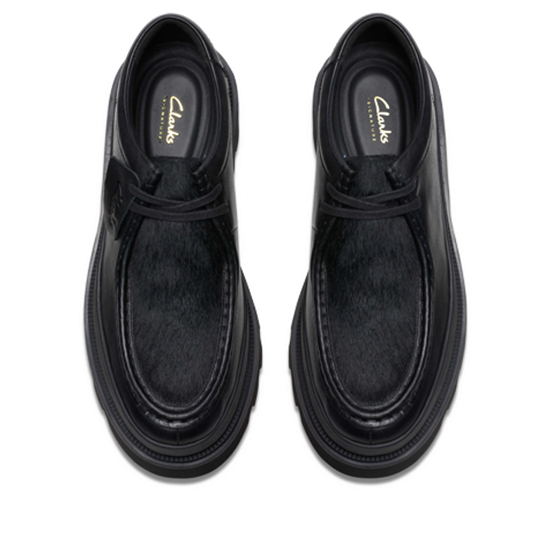 Clarks Badell Seam 26183896 7 Schnürschuhe in schwarz