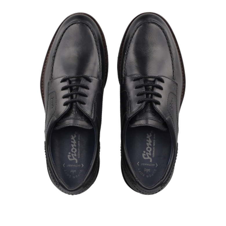 Sioux 12890 DILIP-719 Schnürschuhe in schwarz