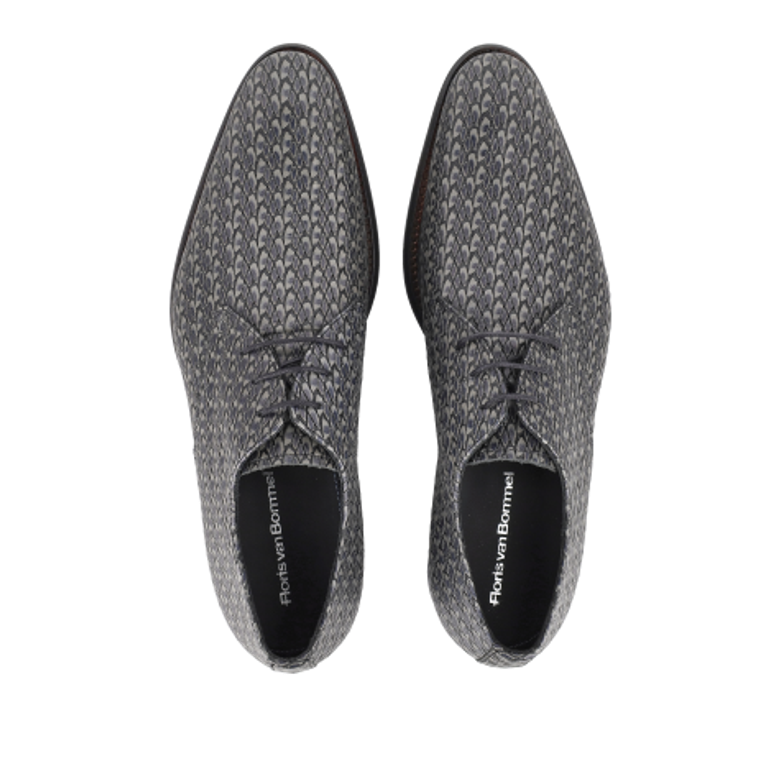 Floris van Bommel De Stapper Schnürschuhe in grau