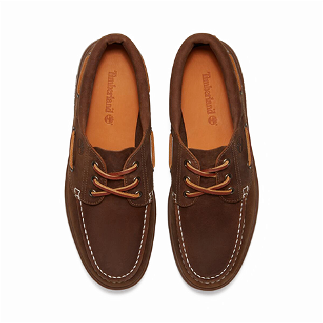 Timberland A6CXM PORTOFINO PIER BOAT SHOE Schnürschuhe in braun