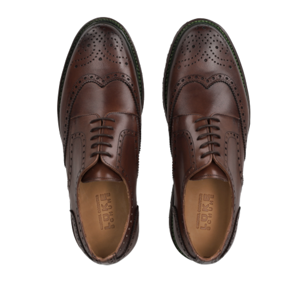 Lüke Schuhe 7193 C/9 MARR. Schnürschuhe in braun