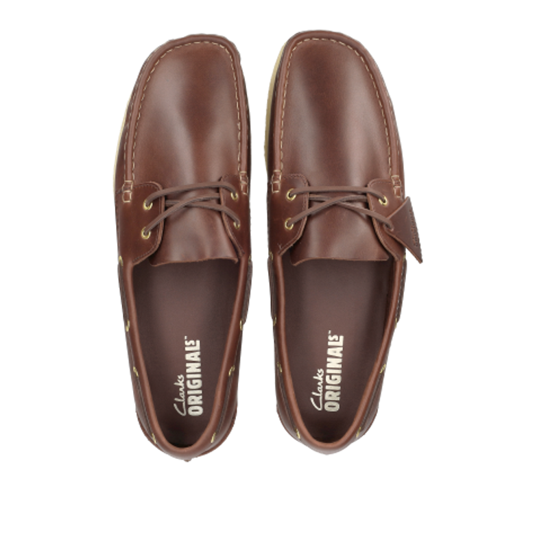 Clarks Godney Boat 26186503 7 Schnürschuhe in braun