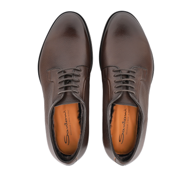 Santoni 17837 T50 Schnürschuhe in braun