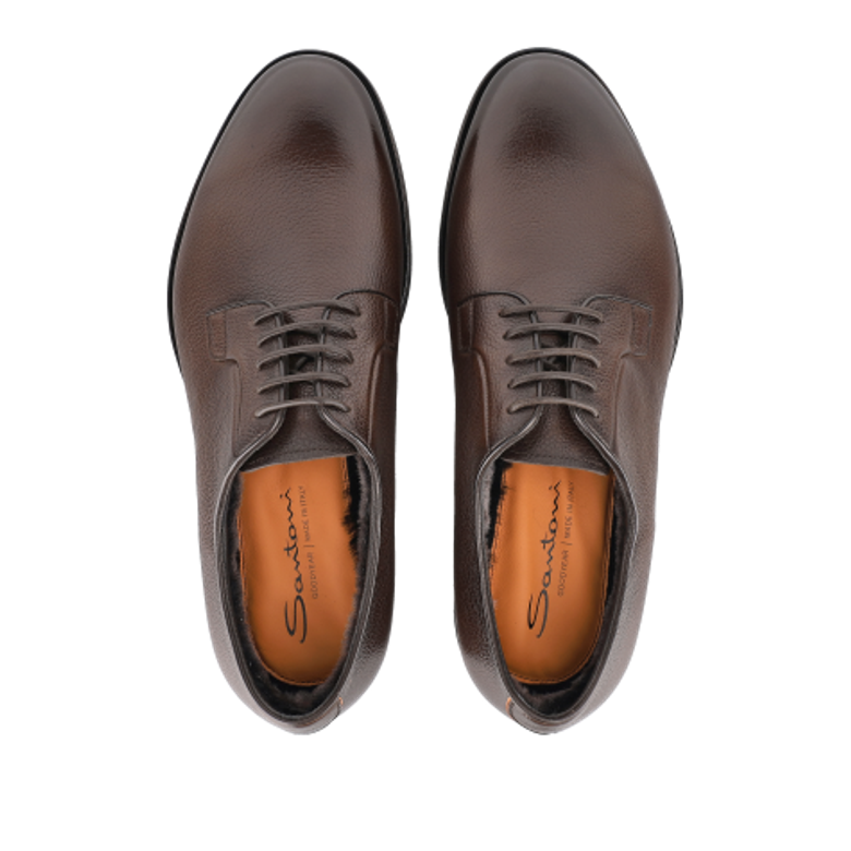 Santoni 17837 T50 Schnürschuhe in braun
