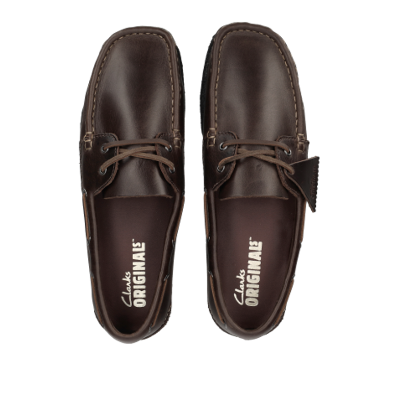 Clarks Godney Boat 26185683 7 Schnürschuhe in braun