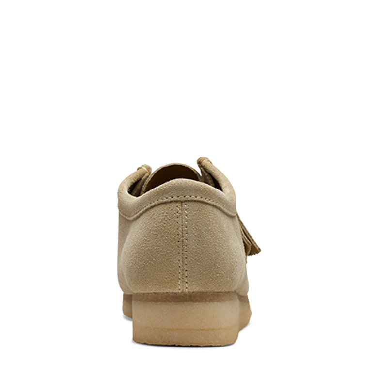 Clarks Wallabee 26155515 7 Schnürschuhe in beige