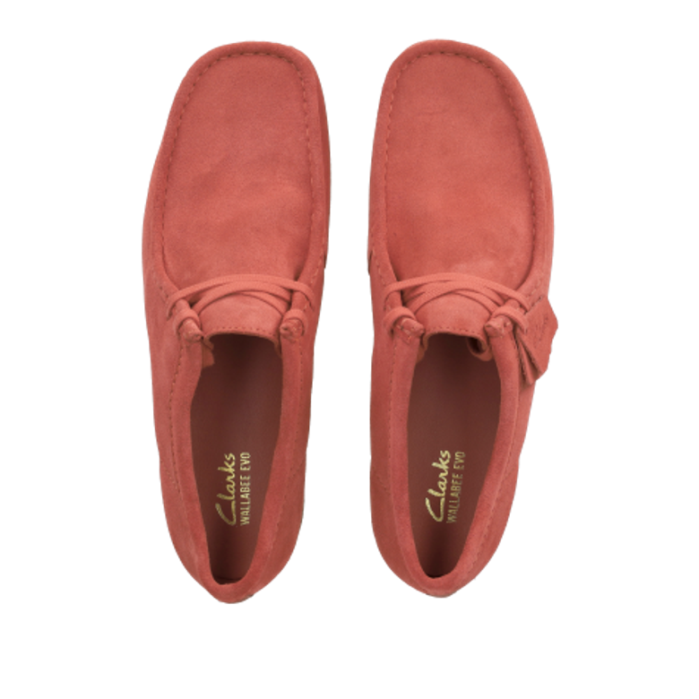 Clarks WallabeeEVO 26180921 7 Schnürschuhe in rot