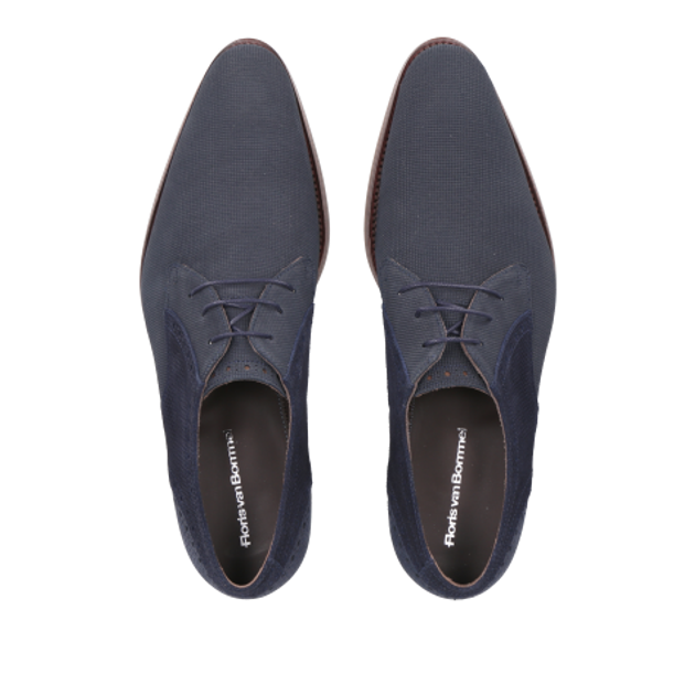 Floris van Bommel SFM-30361-41-02 DE STAPPER Schnürschuhe in blau