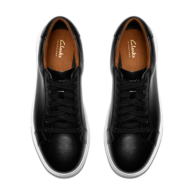 Clarks Goswell Tie 26186559 7 Sneaker in schwarz