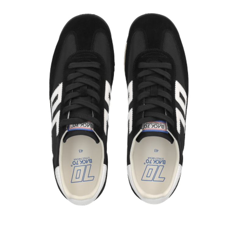 BACK 70 108002-001193 JOGGER 45 Sneaker in schwarz