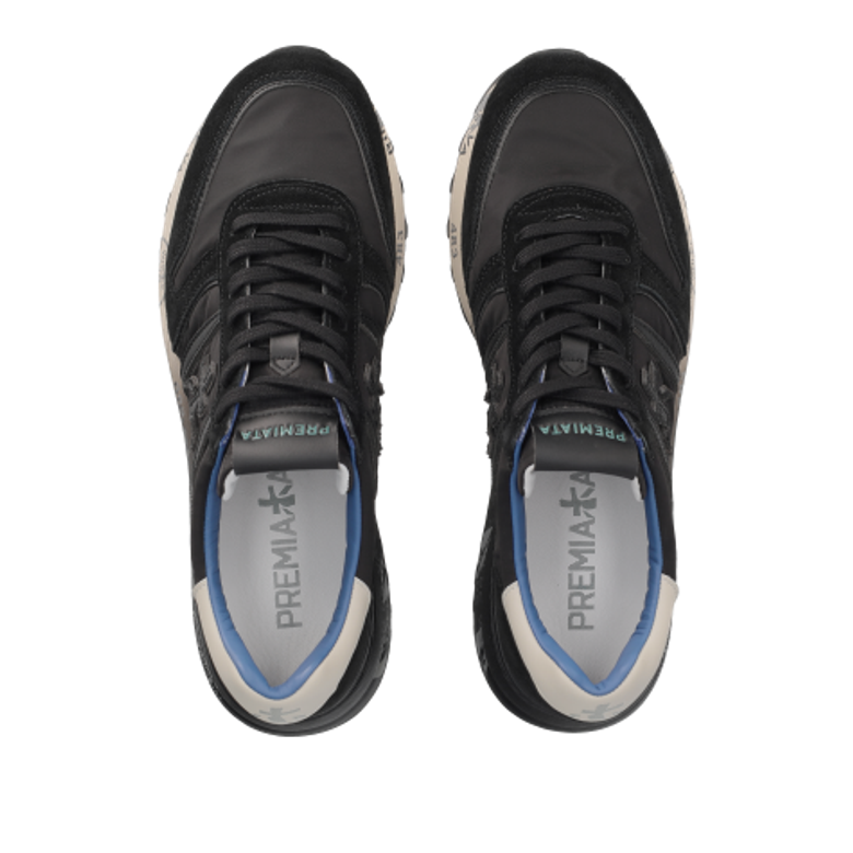 Premiata LANDER 7079 Sneaker in schwarz