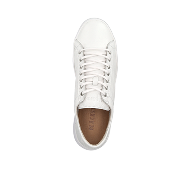Blackstone ZG18 WHITE MORGAN LOW Sneaker in weiß