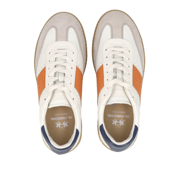 La Martina SCARPA UOMO Sneaker in weiß