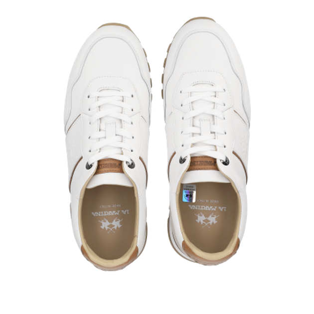 La Martina SCARPA UOMO Sneaker in weiß