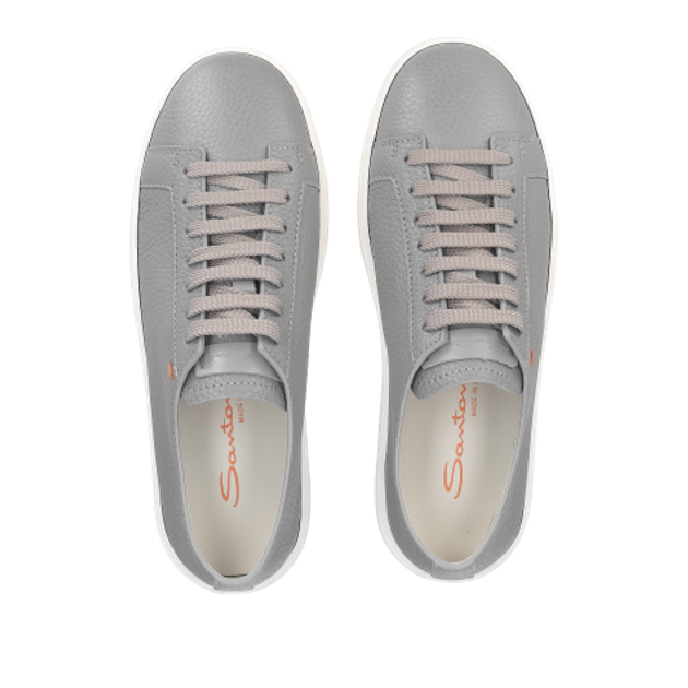 Santoni 21571 G45 Sneaker in grau