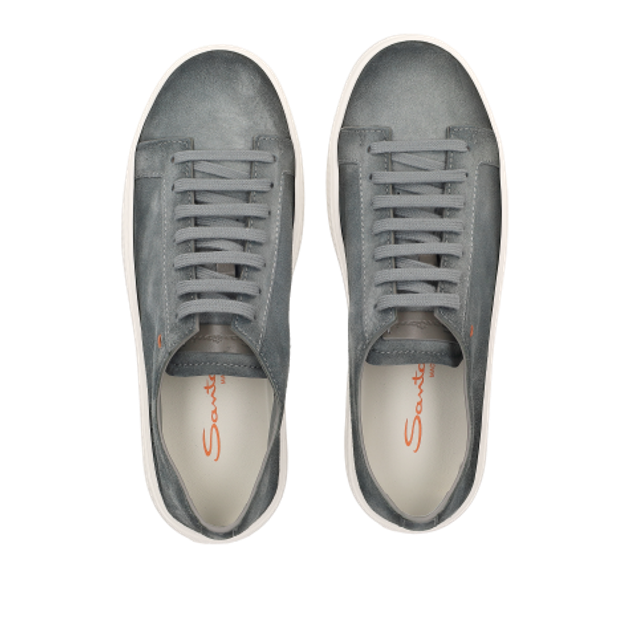 Santoni 21571 G18 Sneaker in grau
