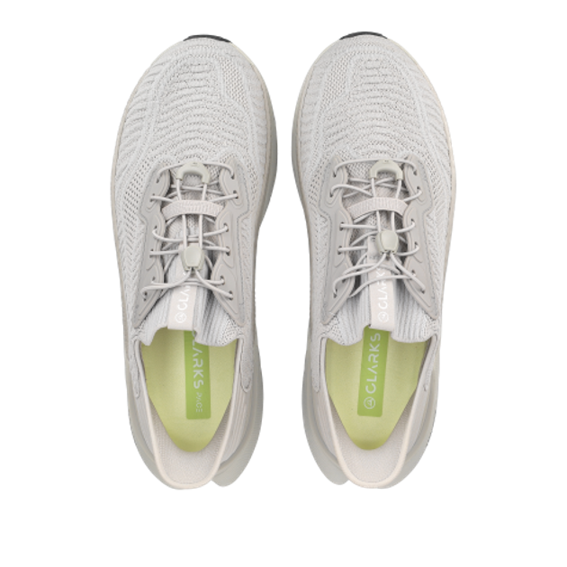 Clarks Pace Rise 26187372 7 Sneaker in grau