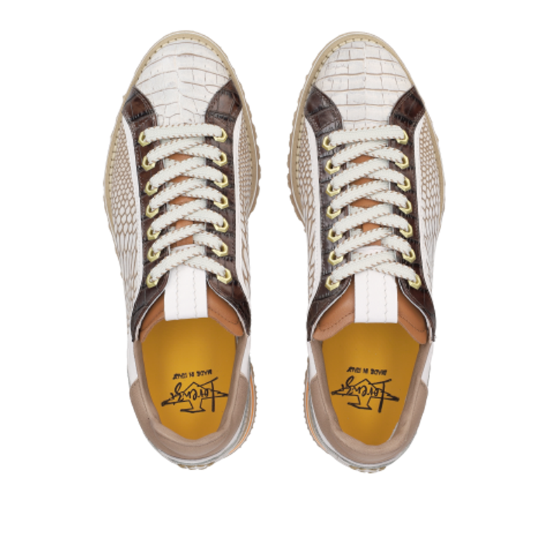 Lorenzi 17601 Made Camel Sneaker in braun