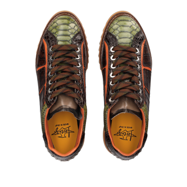 Lorenzi 17071 FRESH AL VERDE Sneaker in braun