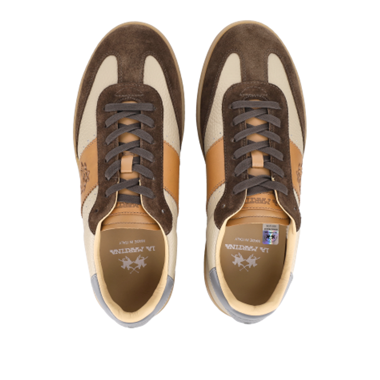 La Martina BLUBBER Sneaker in braun