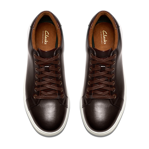 Clarks Goswell Tie 26186560 7 Sneaker in braun